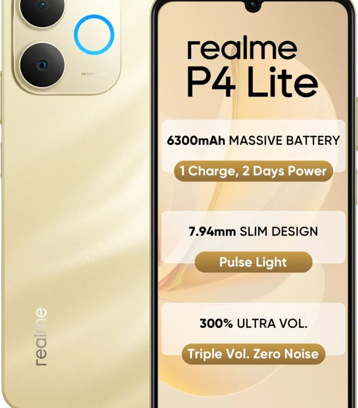Realme P4 Lite 4g  (64 GB) (4 GB RAM)