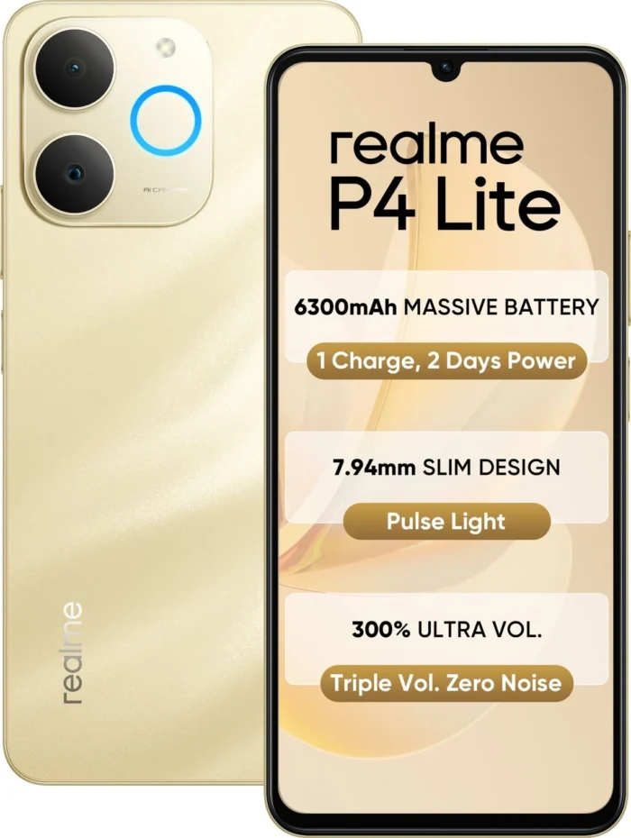 Realme P4 Lite 4g  (64 GB) (4 GB RAM)